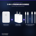 zappkit 3-in-1 Combo (Batterypack+ Adaptor + Cable)